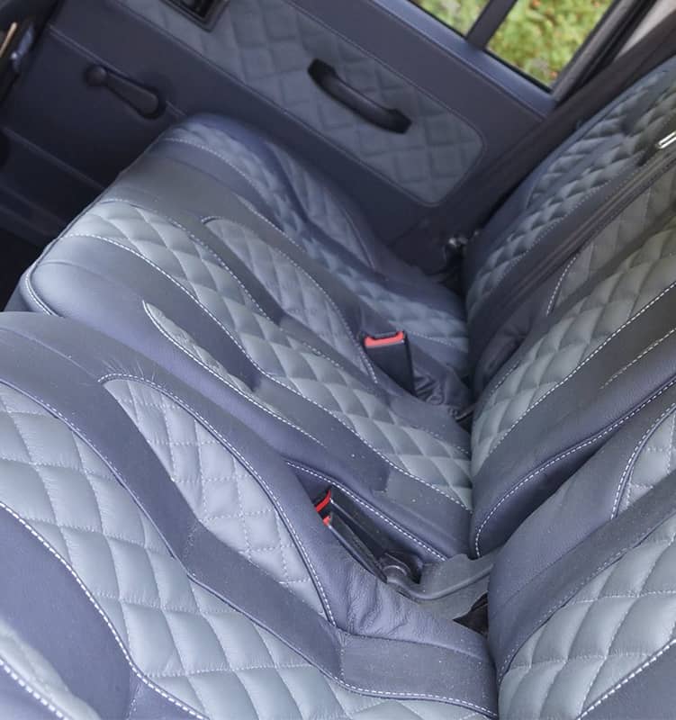 Quilted custom interior